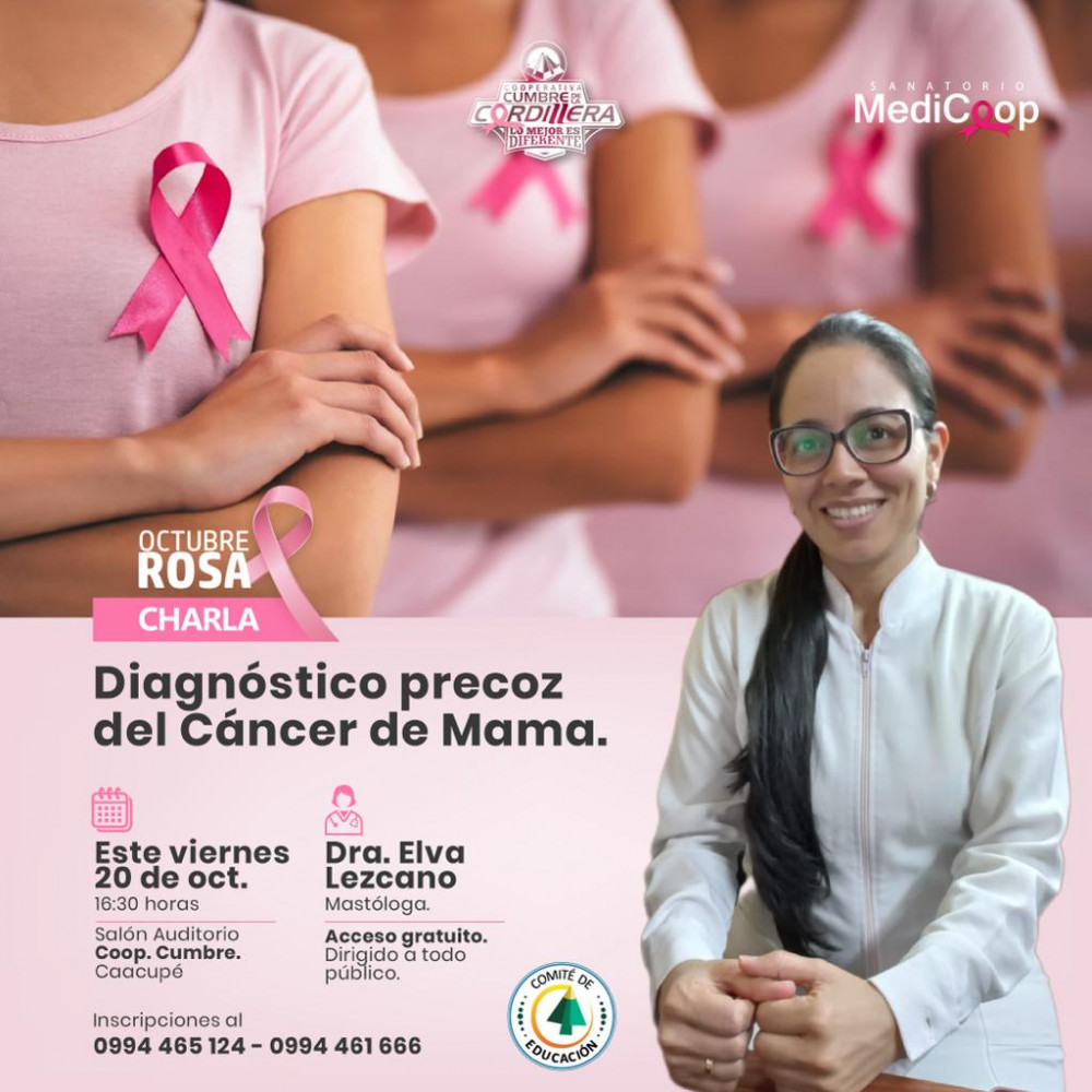 Charla Diagnostico a precoz del Cáncer de Mama